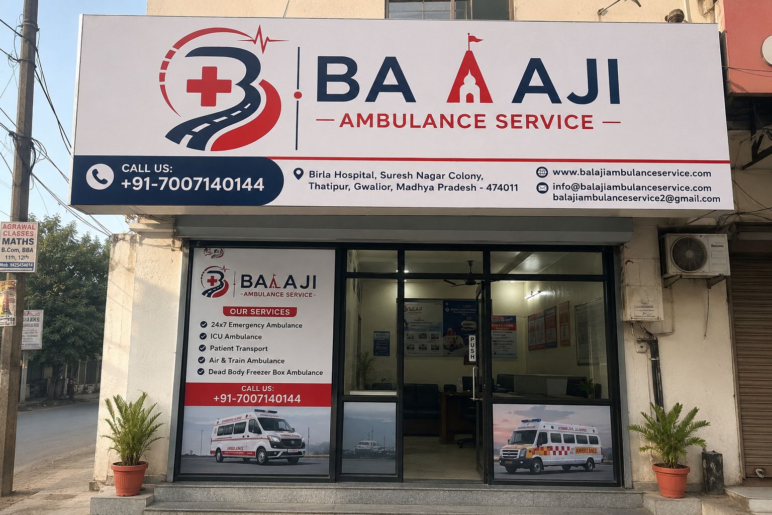 Balaji Ambulance Service Office